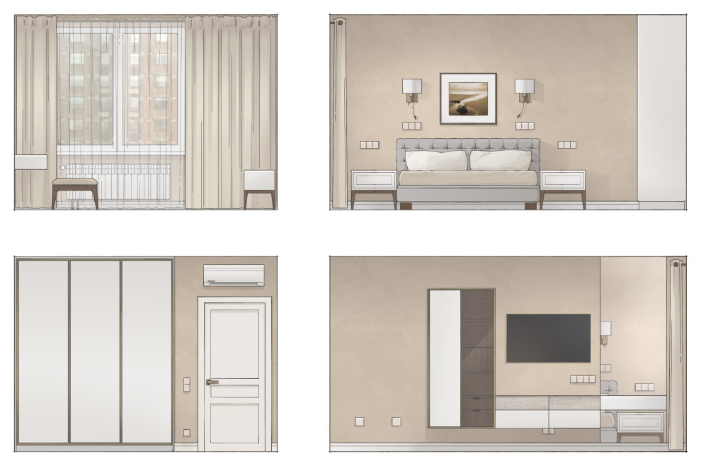 Квартира в современном стиле