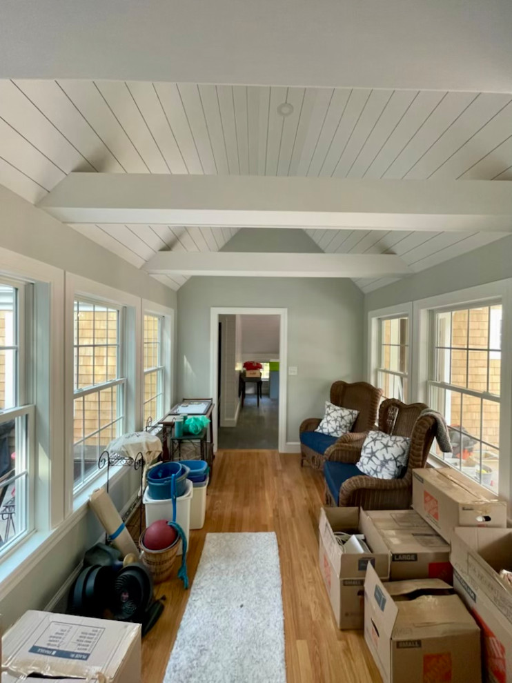 Cape Style house complete remodel with garage apartment addition