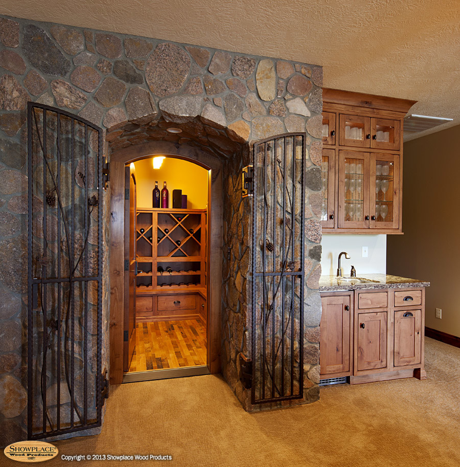 Design ideas for a traditional wine cellar in Other.