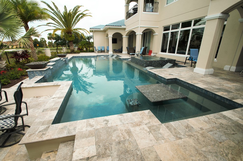 Custom Pools ,Spas, Splash Pads and Water Features - Pool - Orlando ...