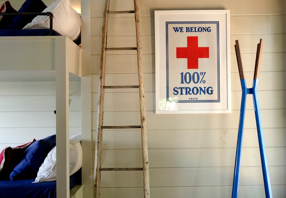 Contemporary kids' room in Boston.