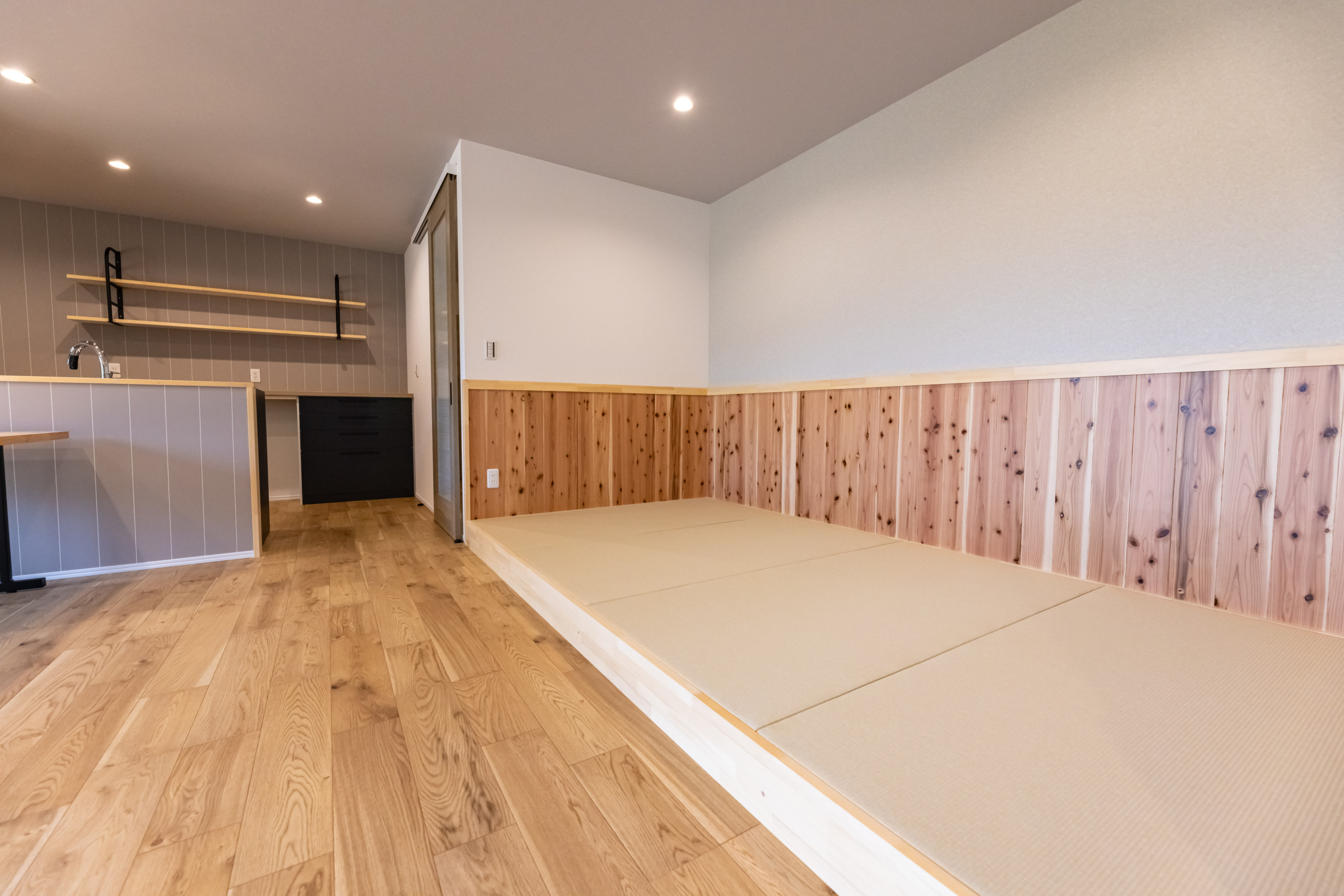 自然豊かな平屋の家