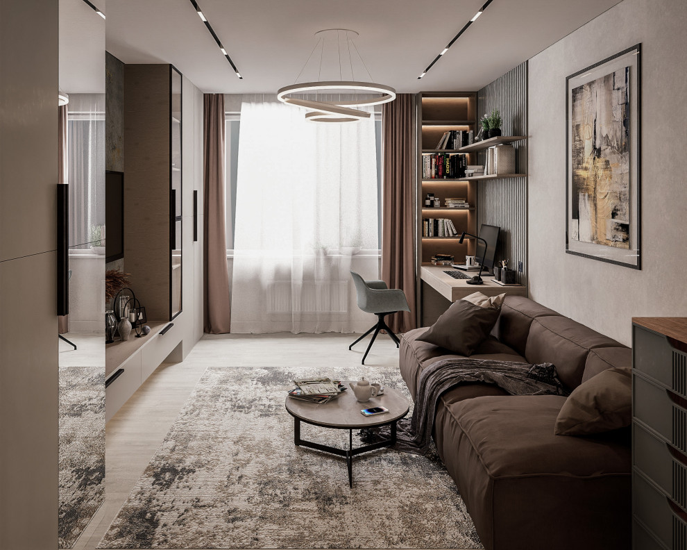 Дизайн-проект двухкомнатной квартиры 57 м2