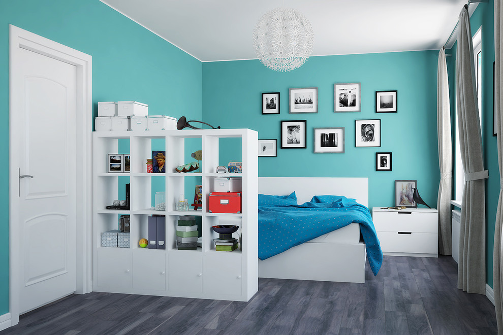 Дизайн-проект квартиры в Москве.  Общая площадь 49 m2