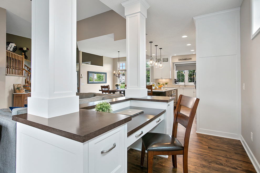 Home design - transitional home design idea in Minneapolis