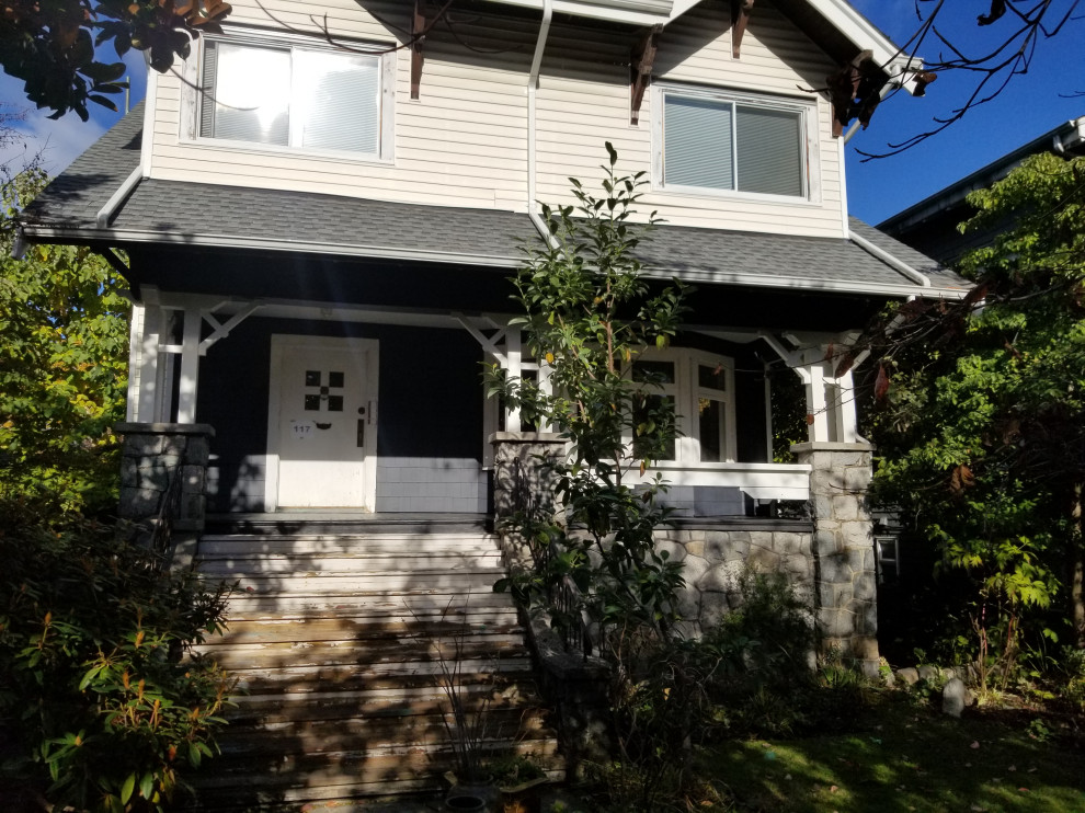 East van porch upgrade