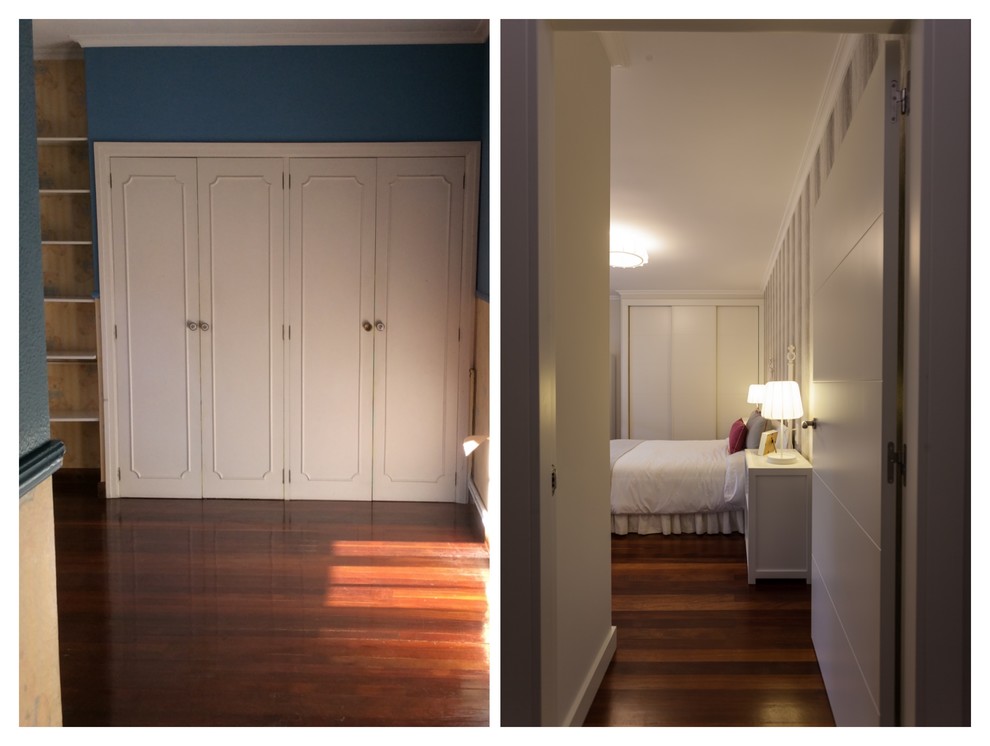 EL ANTES Y EL DESPUES DE UN PISO DE LOS AÑOS 70