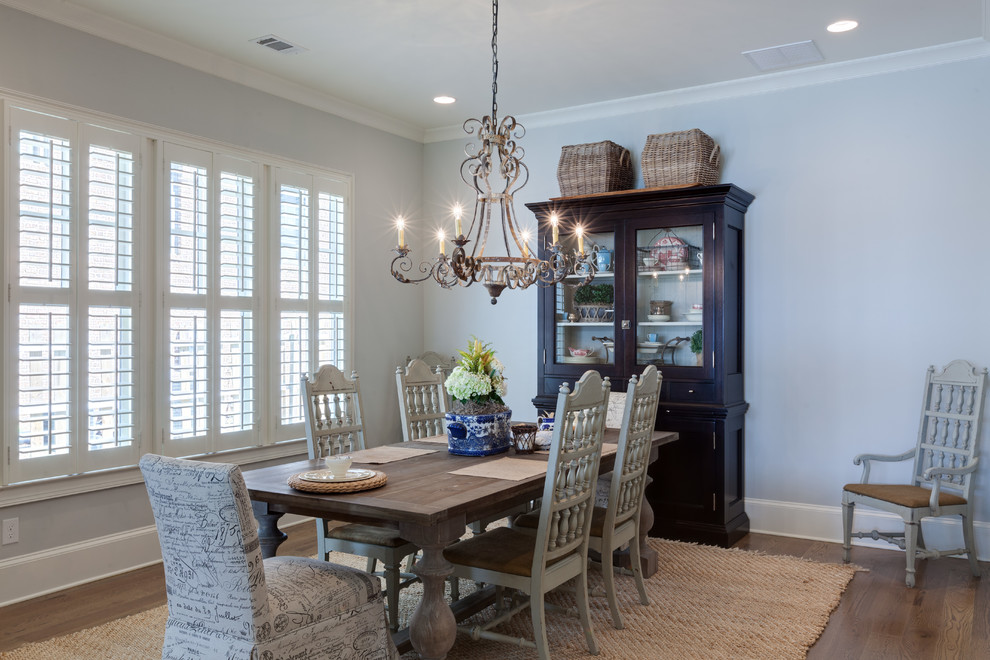 Design ideas for a country dining room in Atlanta.