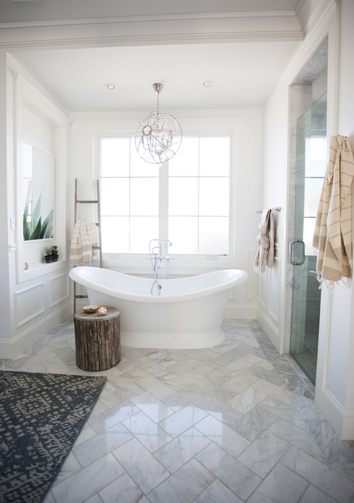Bathroom - transitional bathroom idea in Phoenix