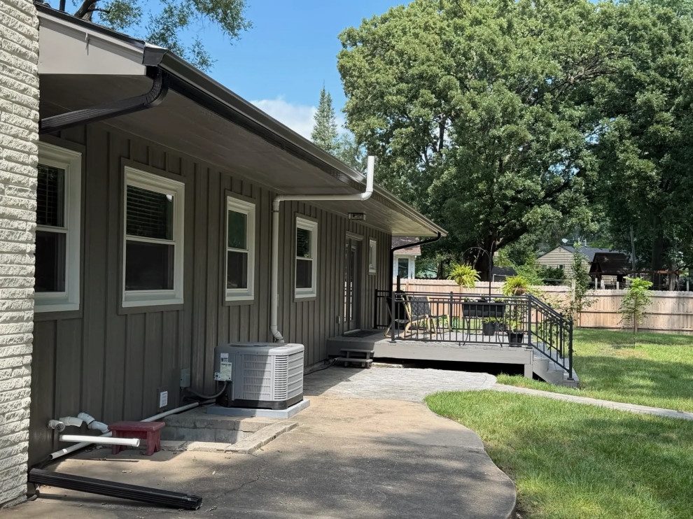 Exterior Home Remodel & Garage Renovation – Liberty, MO