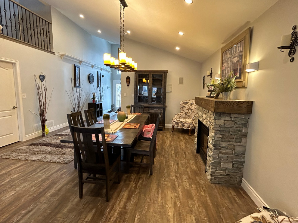 Beautiful Cabin-Modern Style Main Floor & Stairs Transformation