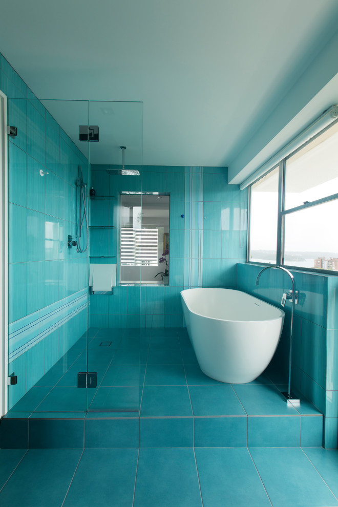 Darlington Point - Bathroom in Blue