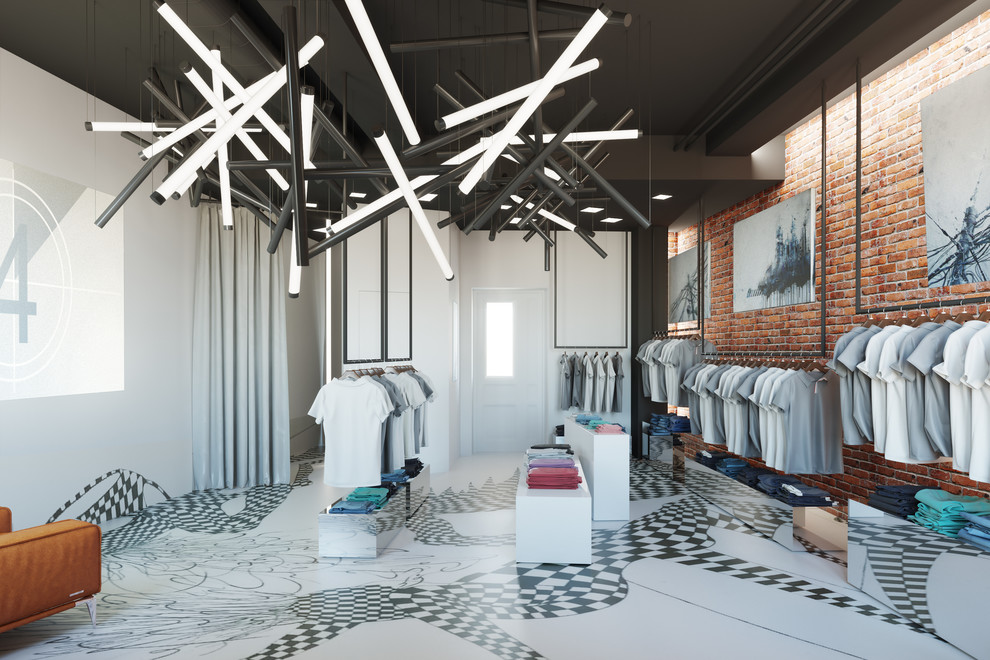 Проект магазина одежды Free Label на острове "Новая Голландия"