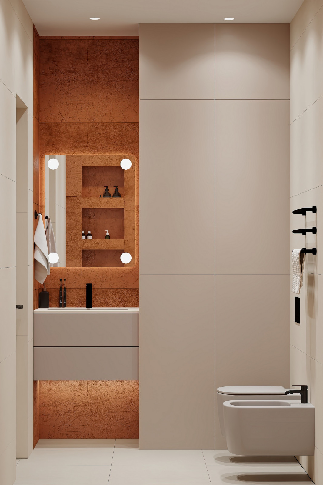 Дизайн и ремонт квартиры в ЖК West Garden - Элегантный минимализм