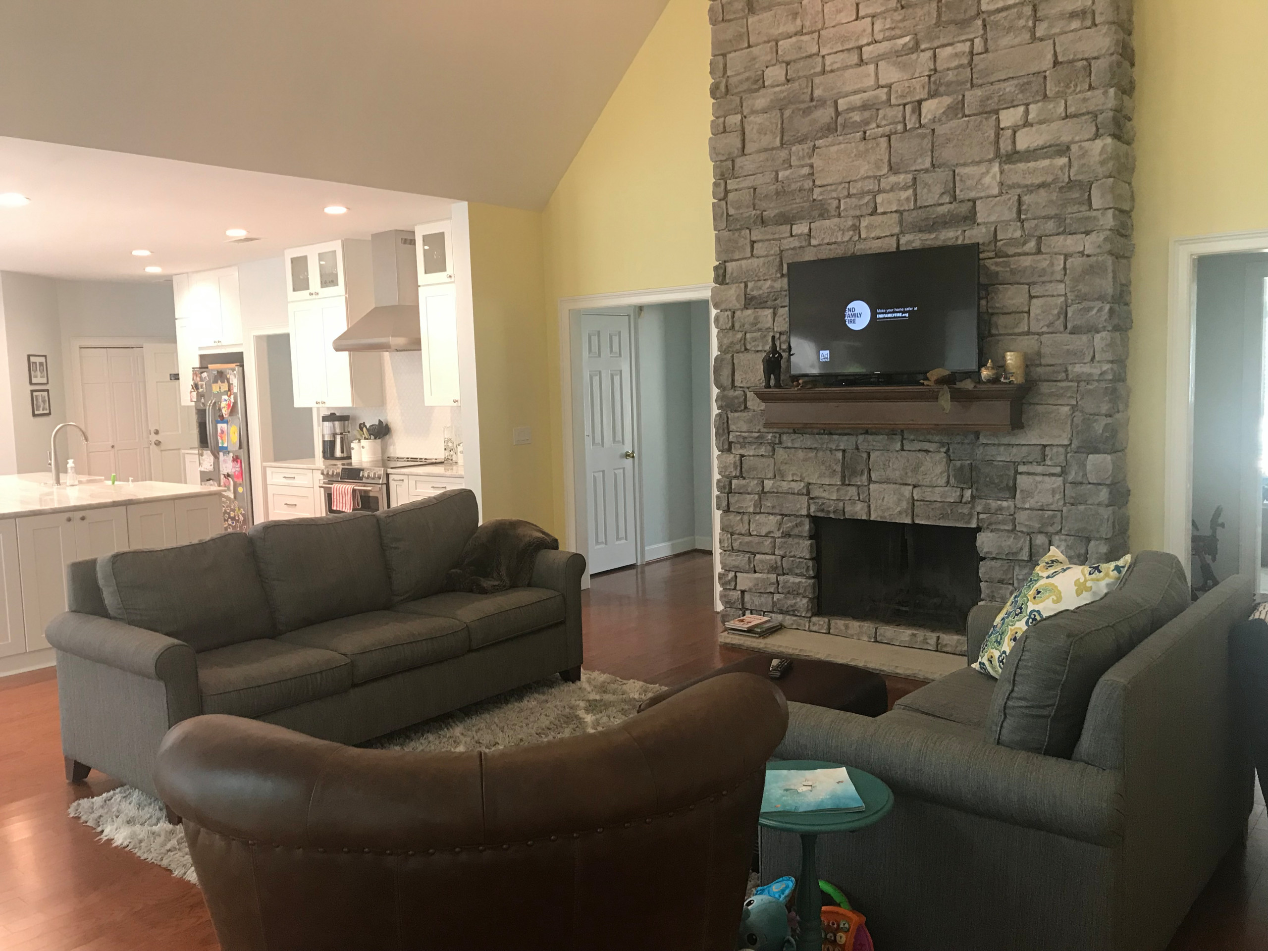 Family Room Reno