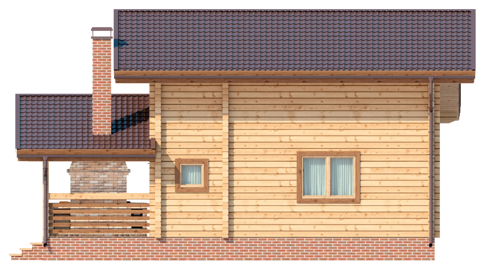 Баня из клееного бруса | Пегас 118