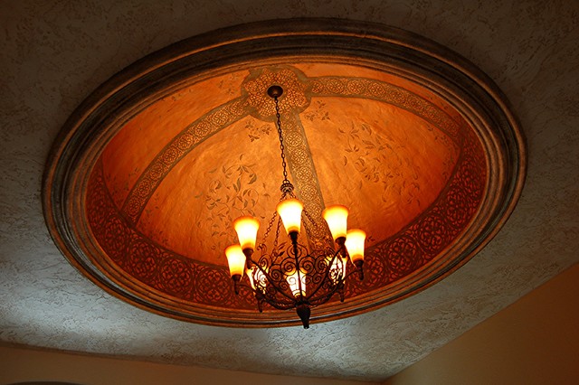 8 Diameter Venetian Plaster Ceiling Dome Traditional