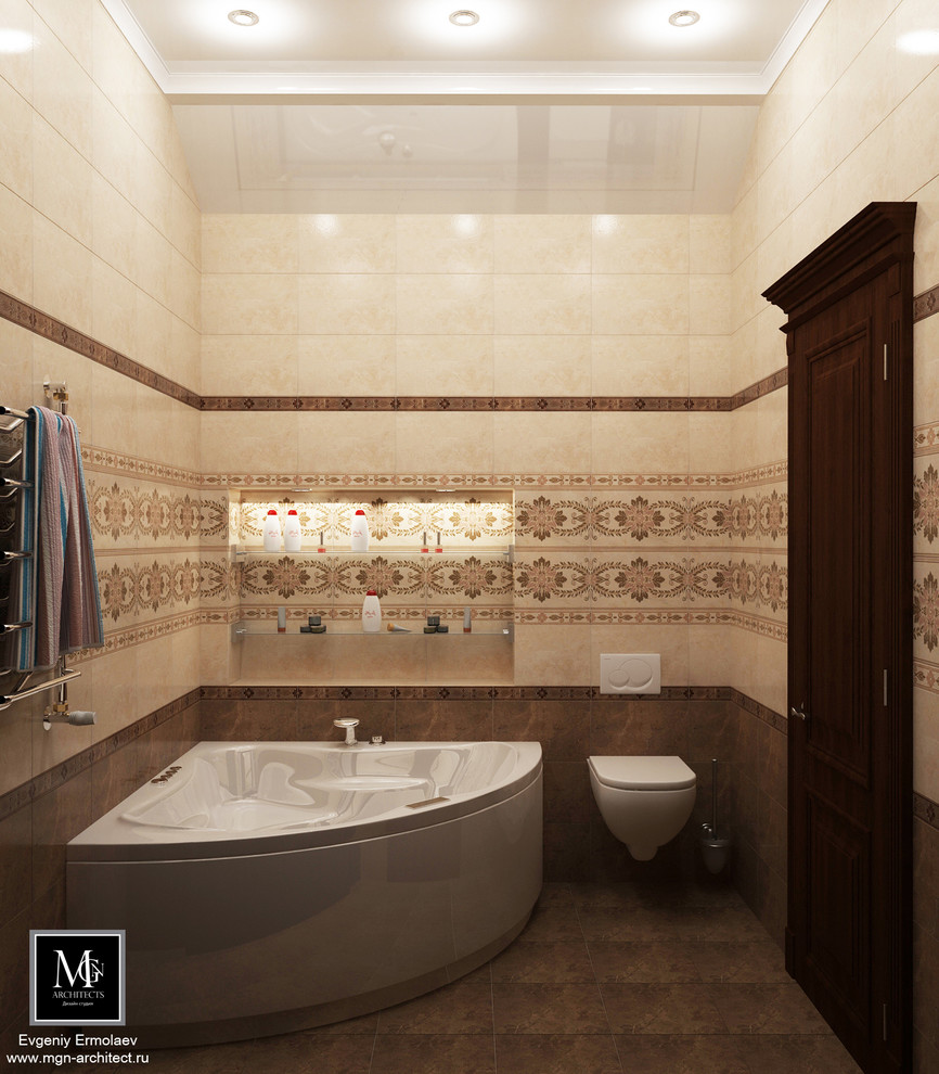 КП Иволги, дом в классическом стиле , темный вариант