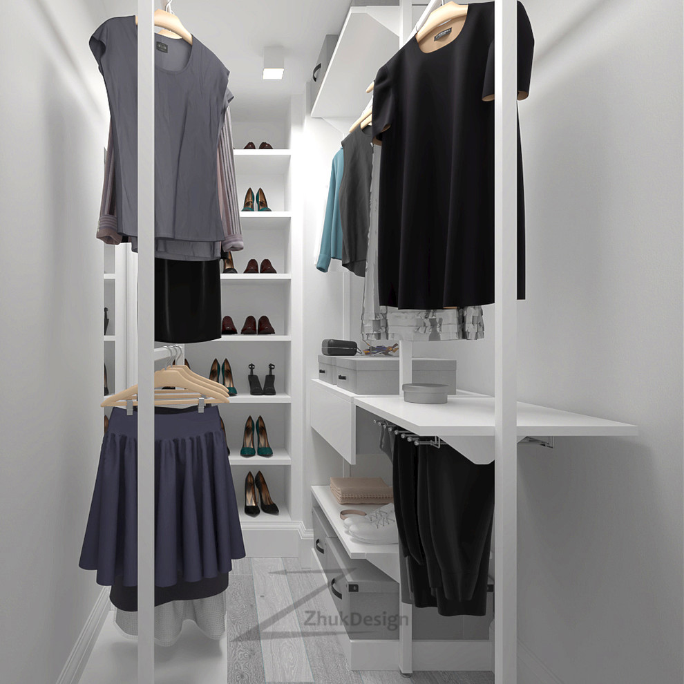 Дизайн однокомнатной квартиры в скандинавском стиле и loft