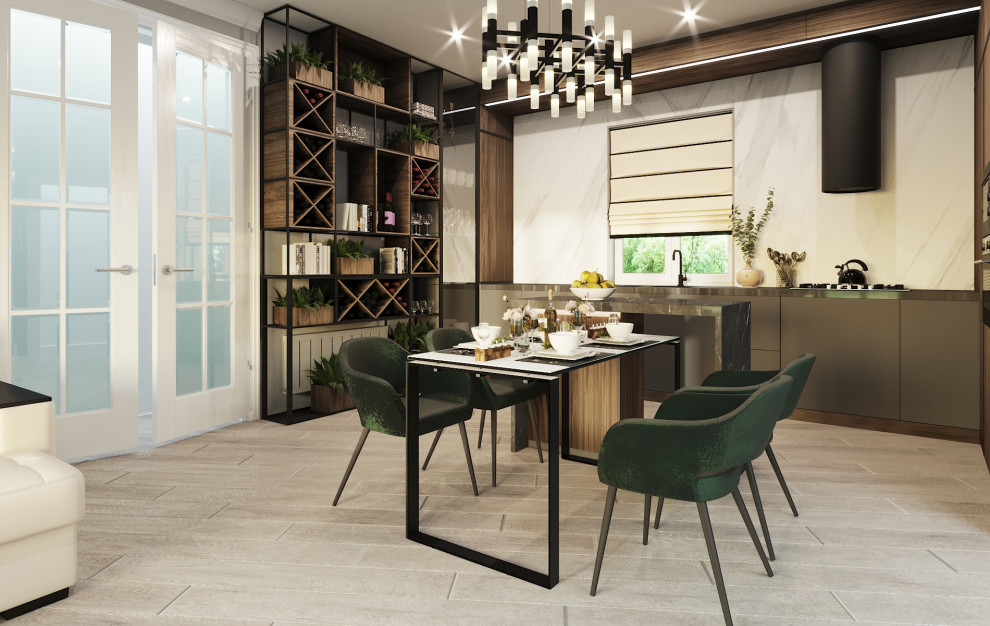 Кухня-гостиная, 40 м2