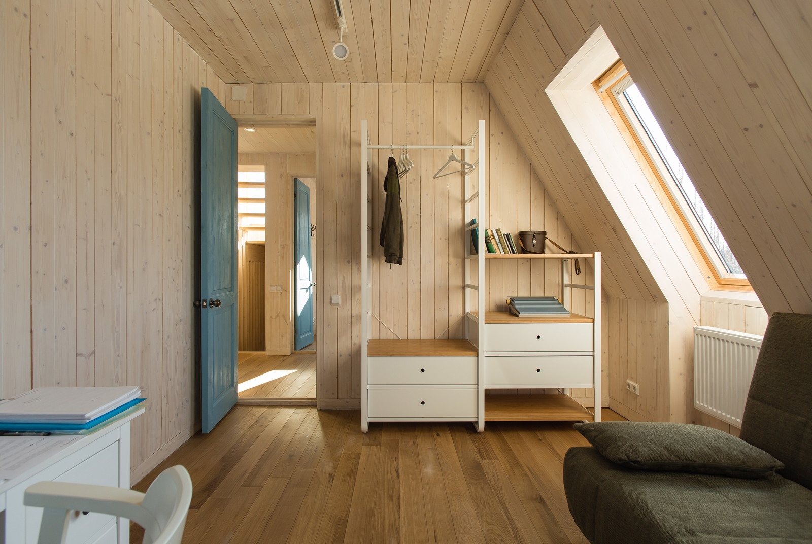 Спальня-кабинет.