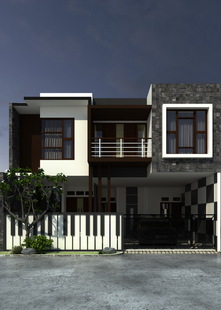 Piano House moderne-facade
