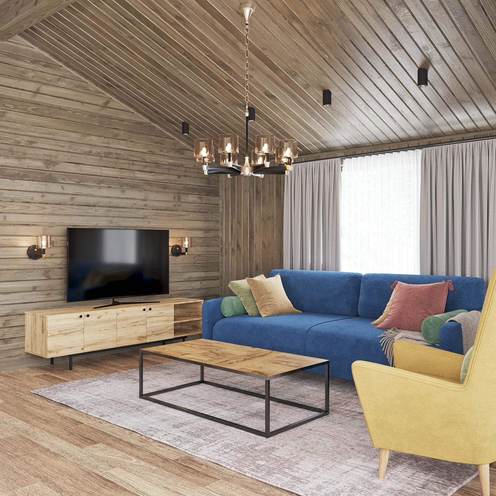 Дизайн интерьера частного дома.