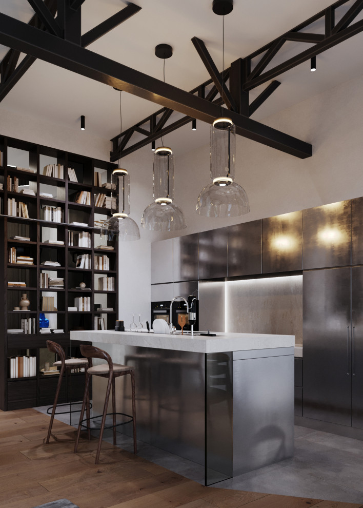 Квартира для холостяка с видом на горы