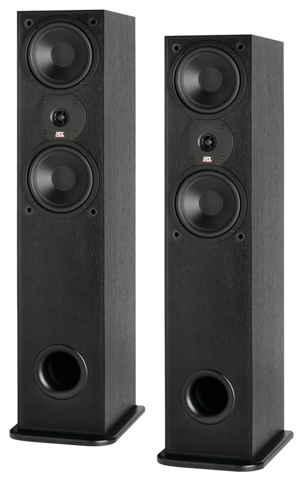 MTX Audio Dual 6.5" 2Way Monitor Series Tower Speaker Contemporary