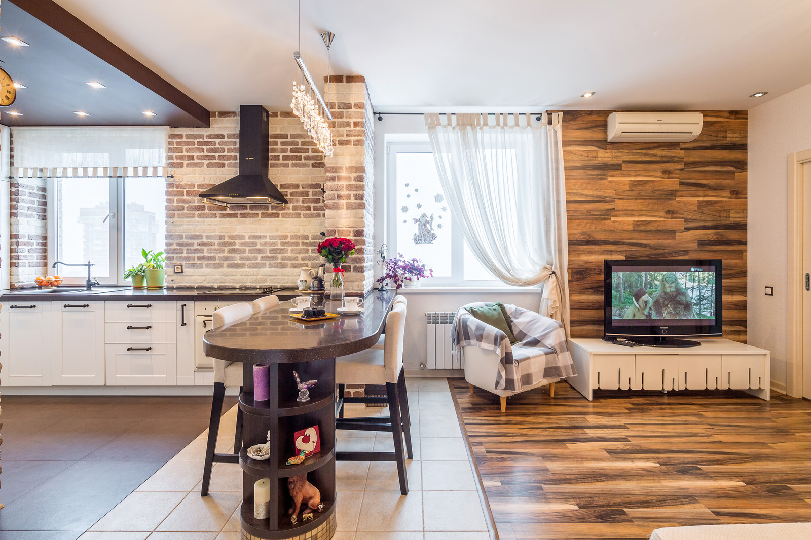 Дерево&Кирпич