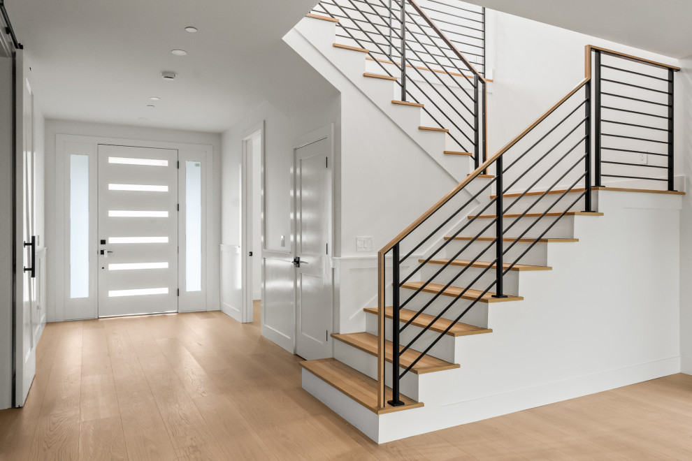 Newly Built Home in Redwood City - Modern - Staircase - San Francisco ...