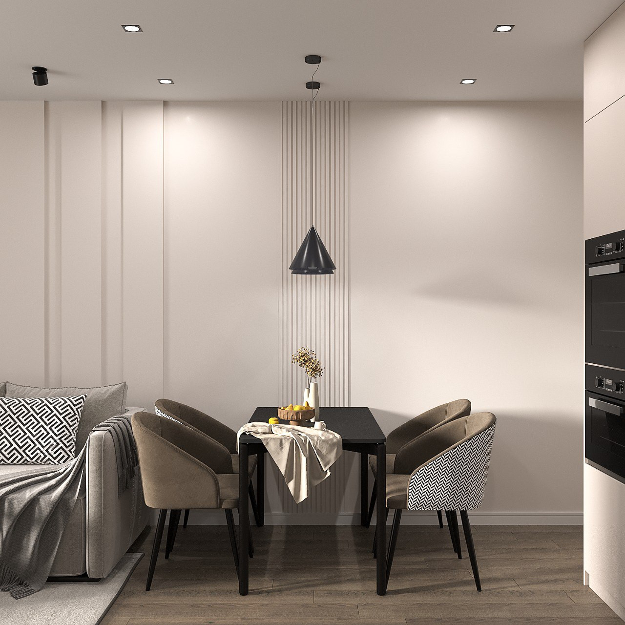 Кухня-гостиная 17,6 м2