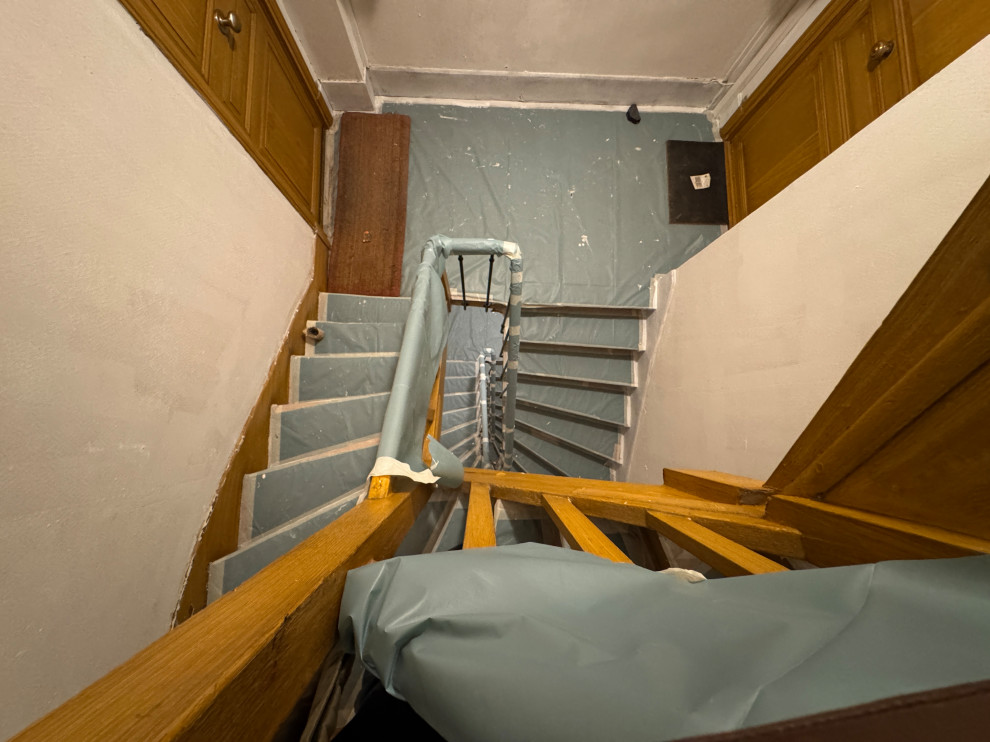 Projet en cours - Rénovation d'une cage d'escalier