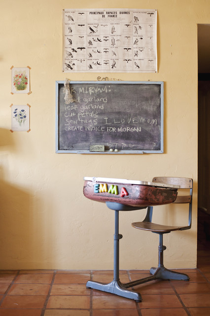 Vintage School Desks Go To The Head Of Design Class