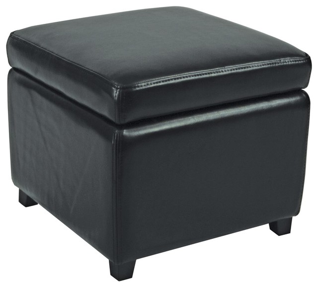Safavieh Jonathan Flip Top Ottoman Contemporary Footstools And