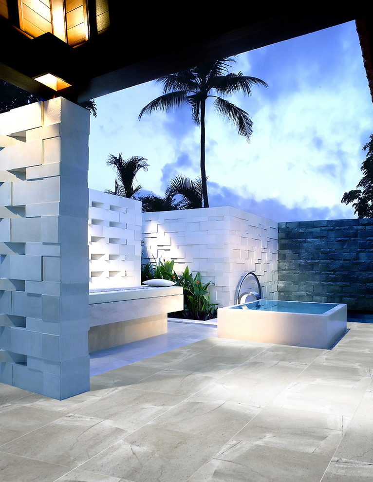 Outdoor Tiles Contemporary Patio Melbourne by Johnson Tiles