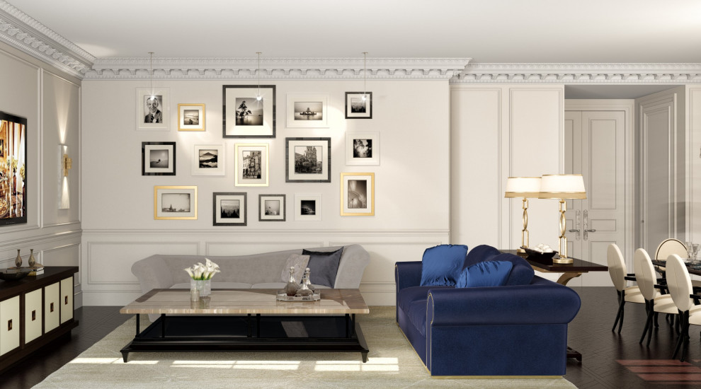 Квартира 260м2, ЖК Knightsbridge Москва