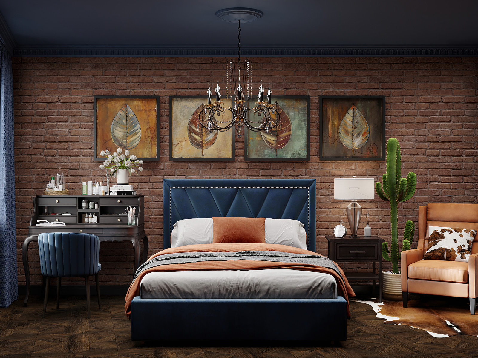 Квартира в английском стиле