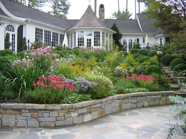 Sunny Perennial Border