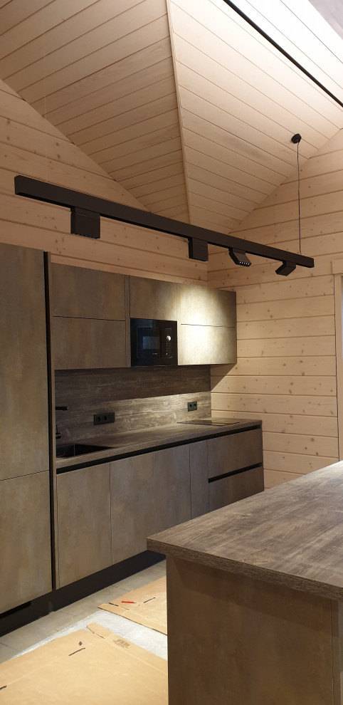 Одноэтажный дом из клееного бруса