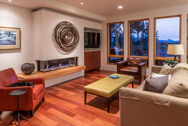 Three Pines contemporain-salon