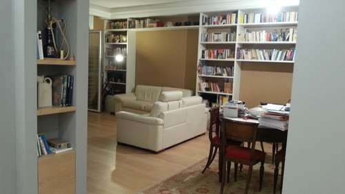 Quadri Libreria sopra divano