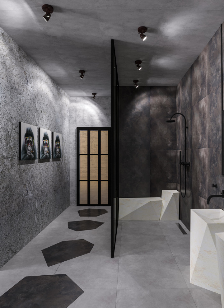 ЖК "Мосфильмовская". Дизайн-проект в стиле Loft