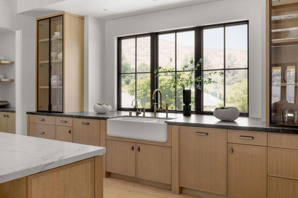 Rustic North Ranch Rustic Kitchen Los Angeles by JRP Design