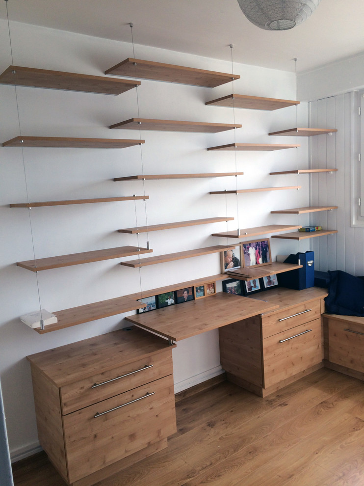 Création d'une bibliothèque suspendue