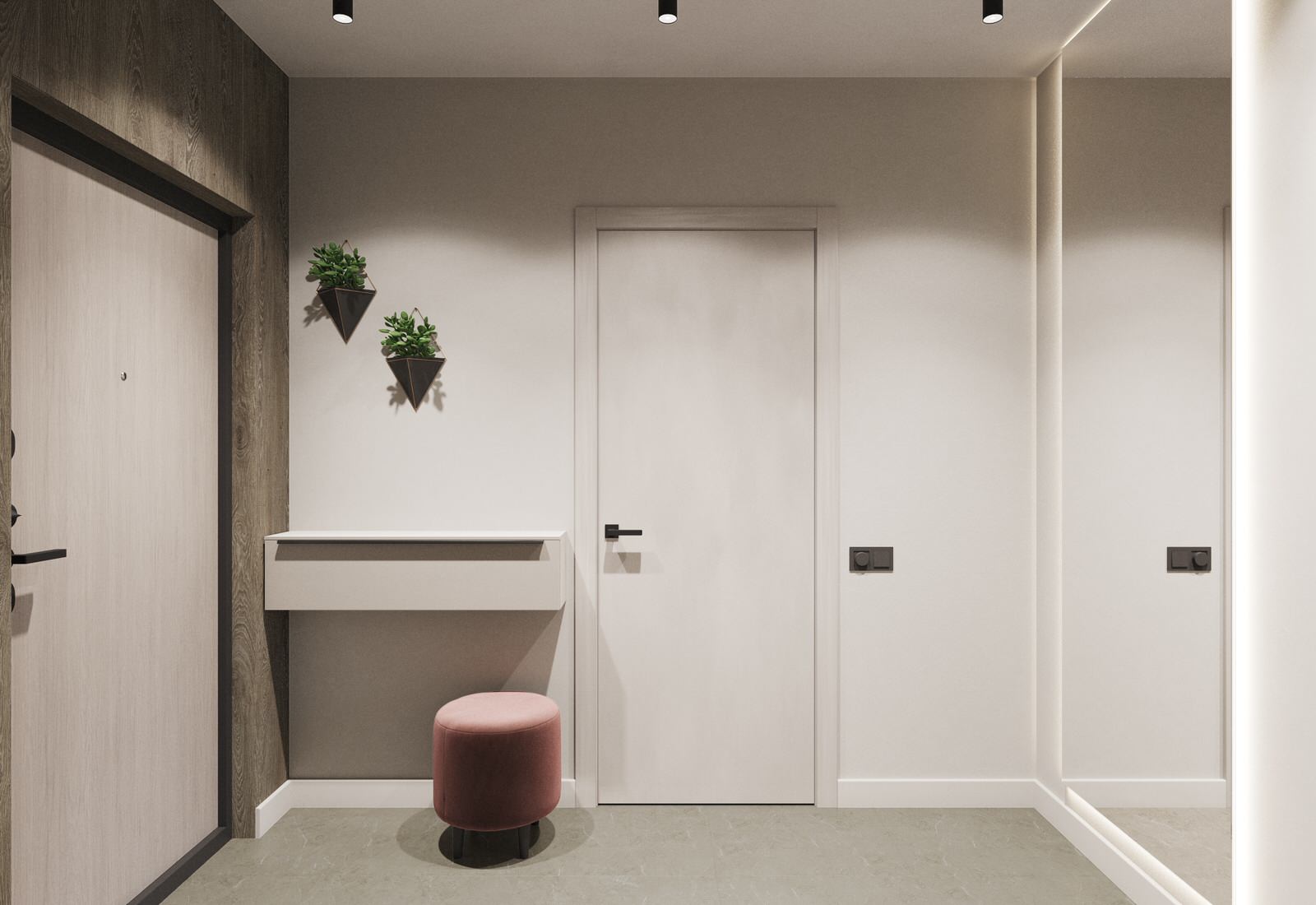 Визуализация интерьера. Квартира в жилом комплексе "Легенда Героев”