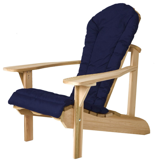 Blue Adirondack Chair Cushion Transitional Adirondack Chairs by