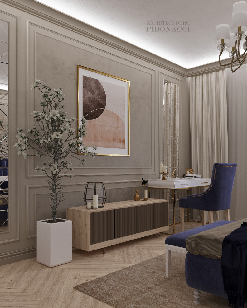 Проект квартиры 100 м. кв. на петровском острове