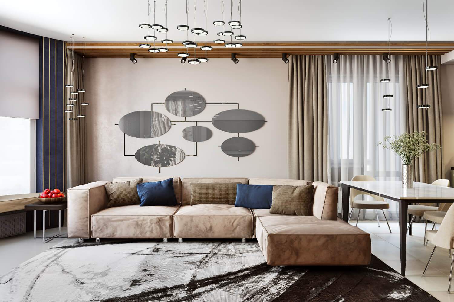 Дизайн квартиры "Городская сказка"