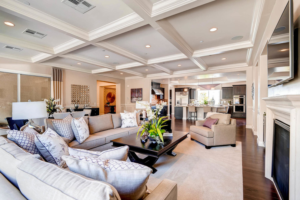 Plan 23 The Residences - Transitional - Living Room - Las Vegas - by ...